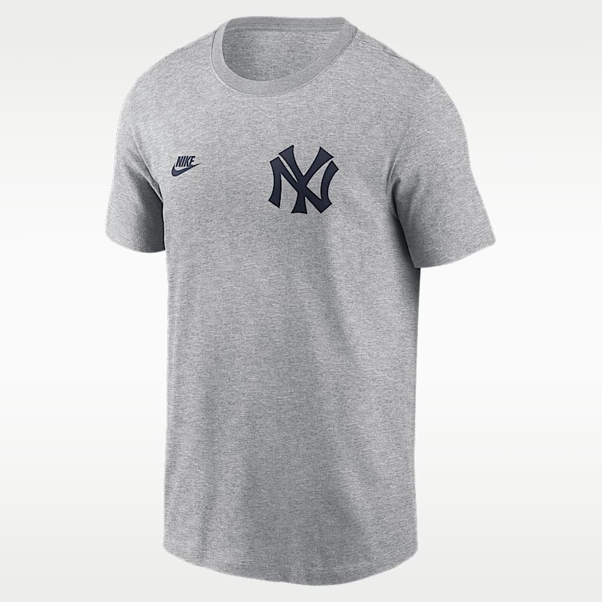 【新品】NIKE×ヤンキース Tシャツ XL グレー メキシコ製 MLB New York Yankees Logo Men's Nike MLB T-Shirt. Nike.com